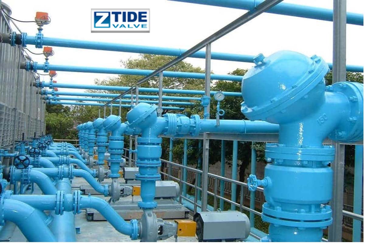 Z-Tide L-Style Water Hammer Arrestor for Water Treatment Plant in Taiwan
