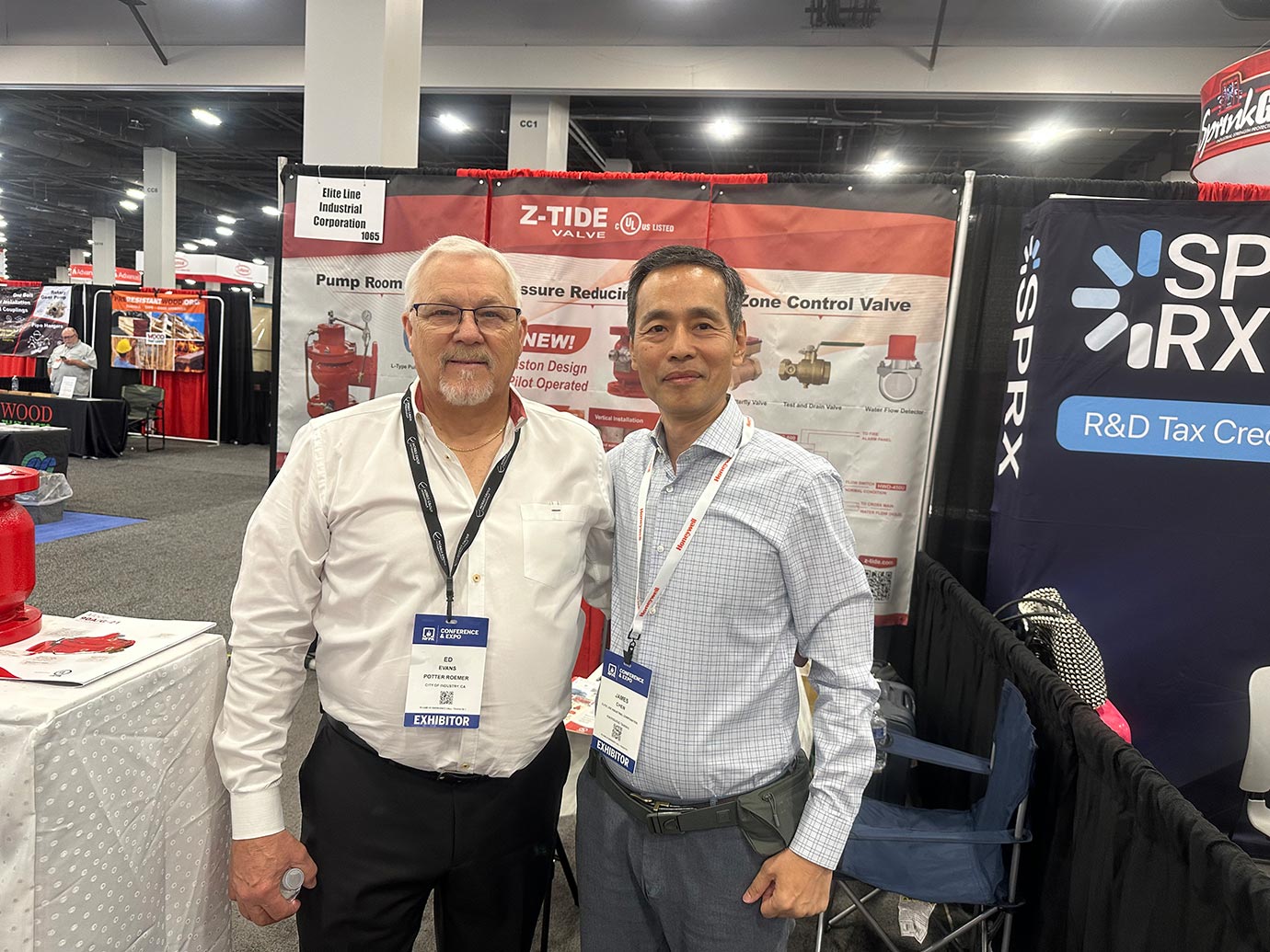 Z-Tide pressure reducing valve from Taiwan participated in NFPA Expo 2025
