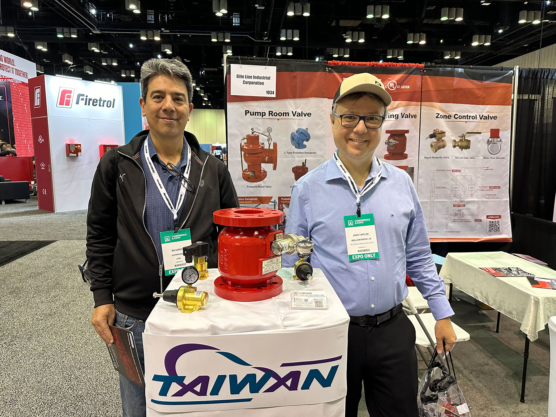 Z-Tide pressure reducing valve from Taiwan participated in NFPA Conference Expo 2024