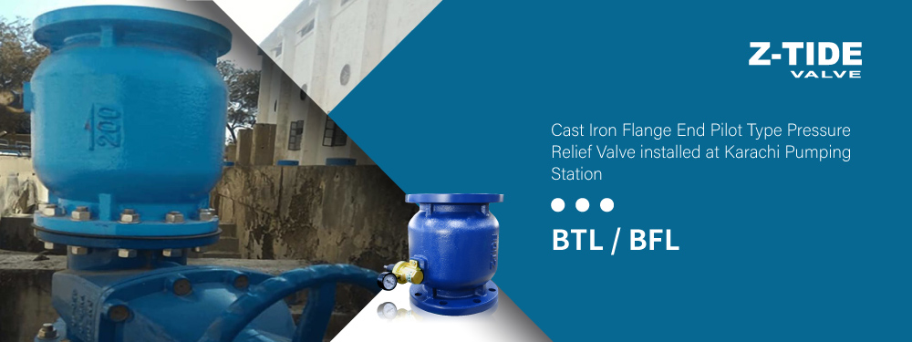 Z-Tide Pakistan Pilot Type Pressure Relief Valve